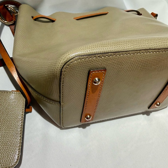 Dooney & Bourke Serena Drawstring Bucket Bag with Attached Pouch - 2015-2016 - Picture 12 of 16